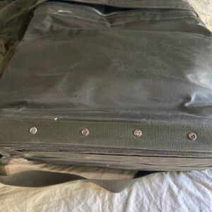 Vintage  military bundle insulated cooler bag Duffle backpack 3 mess trays